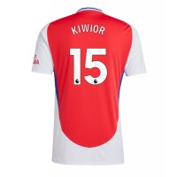 Camiseta Arsenal Jakub Kiwior #15 Primera Equipación Replica 2024-25 mangas cortas